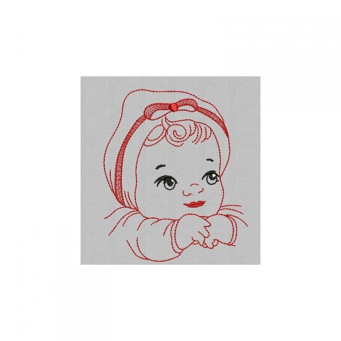 La petite fille aux jolis yeux