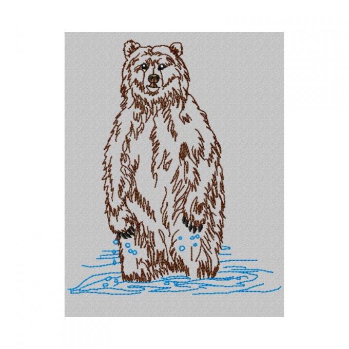 L'ours - motif n°5