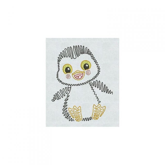Mes petits pingouins - motif n°8