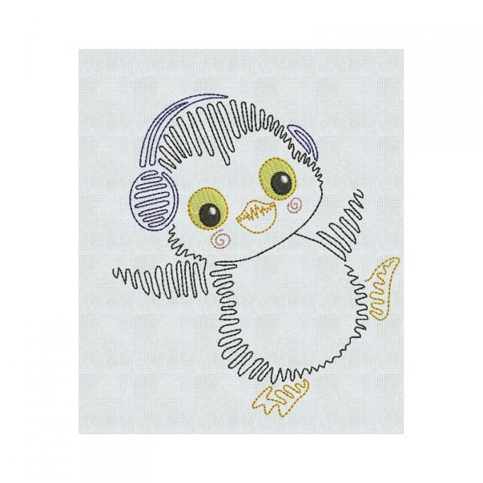Mes petits pingouins - motif n°10