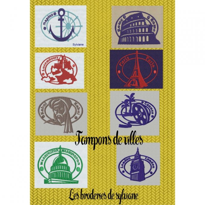 Tampons de villes