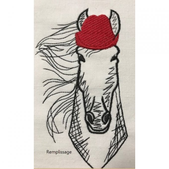 Le cheval au chapeau