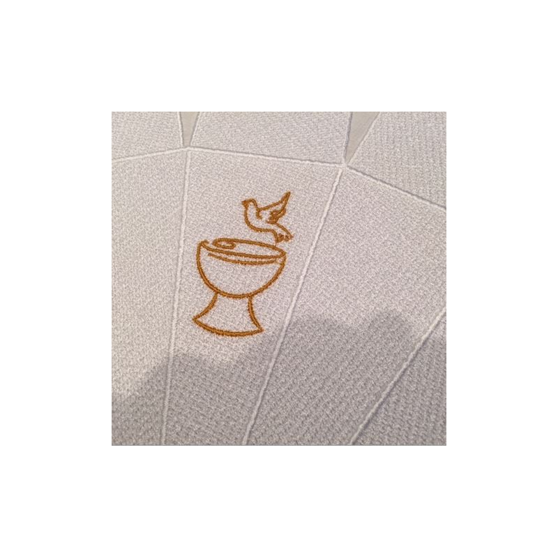 Cornet De Drag es Colombe Les broderies de sylviane