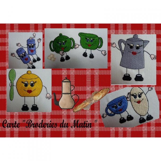 Broderies du matin - oeuf