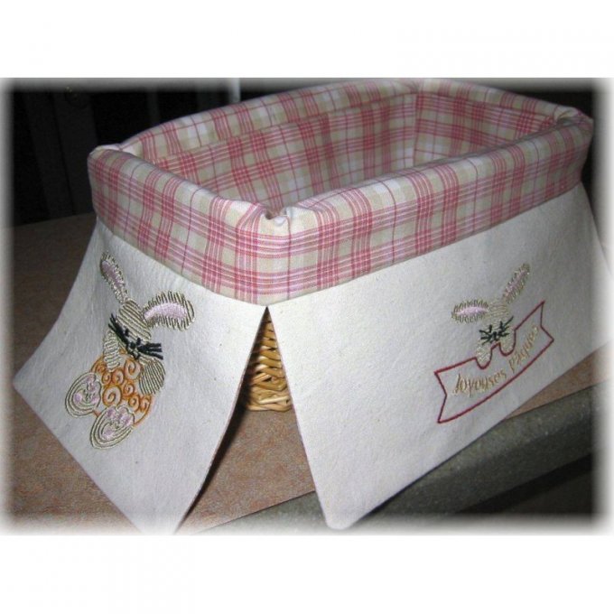 Lapins zigzag - motif n°2