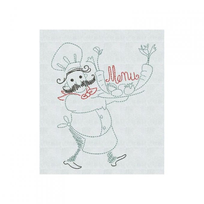 Dans la cuisine - motif n°2