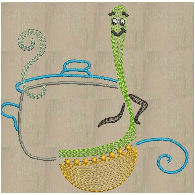 On s'amuse en cuisine - motif n°8