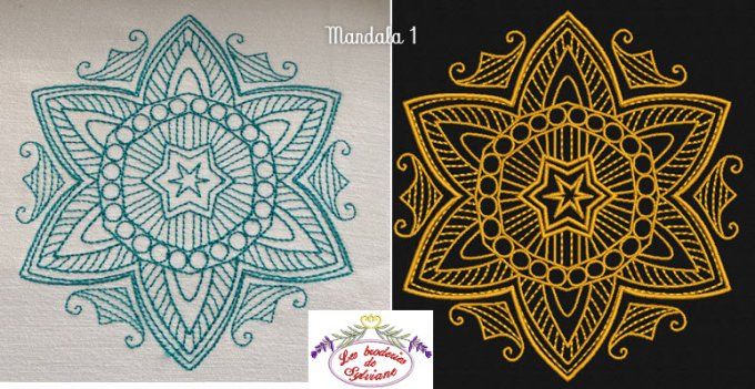 Le Mandala motif 1