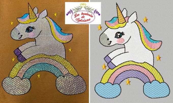 Licorne Arc en ciel
