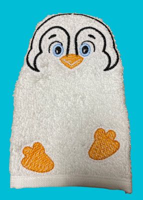 les gants pour enfants série 2  - le pingouin