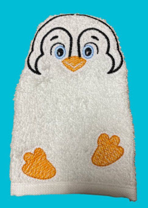 les gants pour enfants série 2 - le pingouin