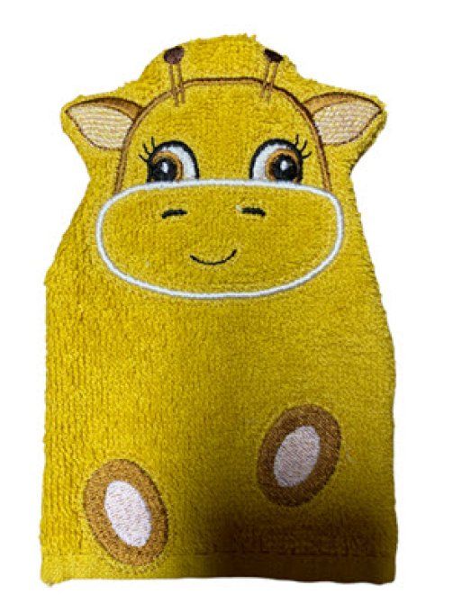 les gants pour enfants série 2 - la girafe