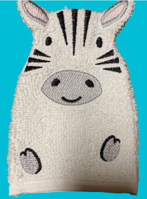 les gants pour enfants série 3 le zèbre