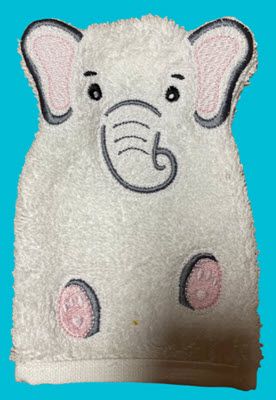 les gants pour enfants série 3  l'éléphant