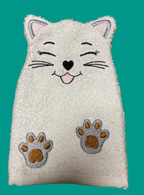 les gants pour enfants série 4 - le chat