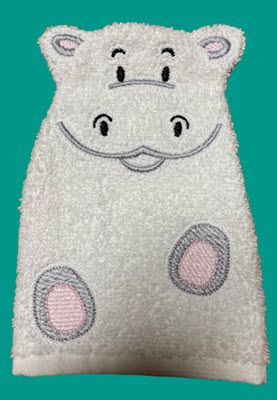 les gants pour enfants série 4 -l'hippopotame