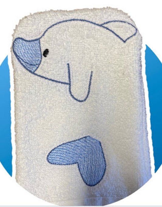 les gants pour enfants série 8 le dauphin
