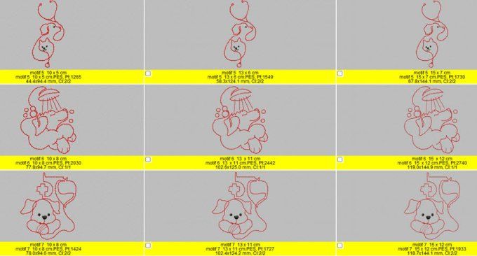 Soins des animaux 7 motifs