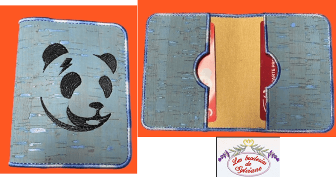  Porte cartes Le panda