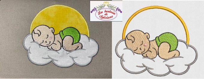 Bébé sur le nuage