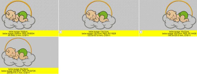 Bébé sur le nuage
