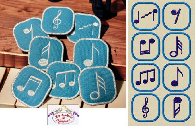 Jeu mémory : Les notes de musique