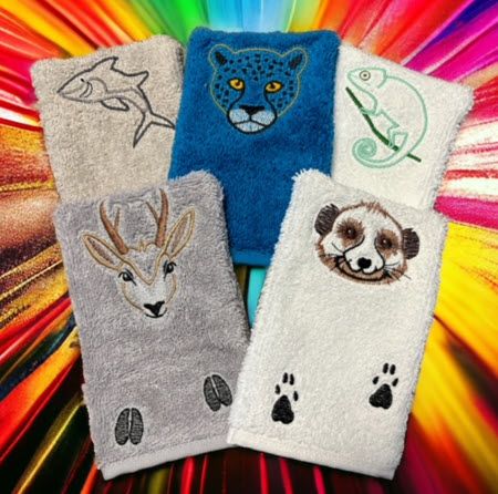 Les gants série 14 : Le caméléon,la gazelle, le suricate, le guépard, le requin