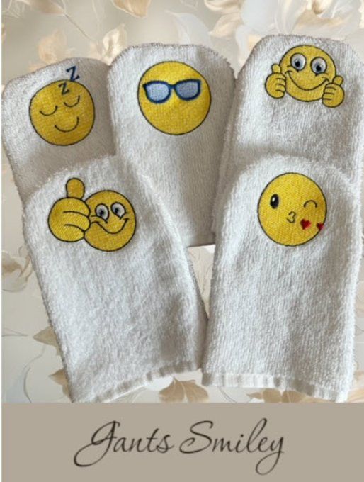 Les gants série 17 Les smileys