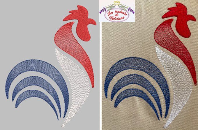Coq Bleu Blanc Rouge