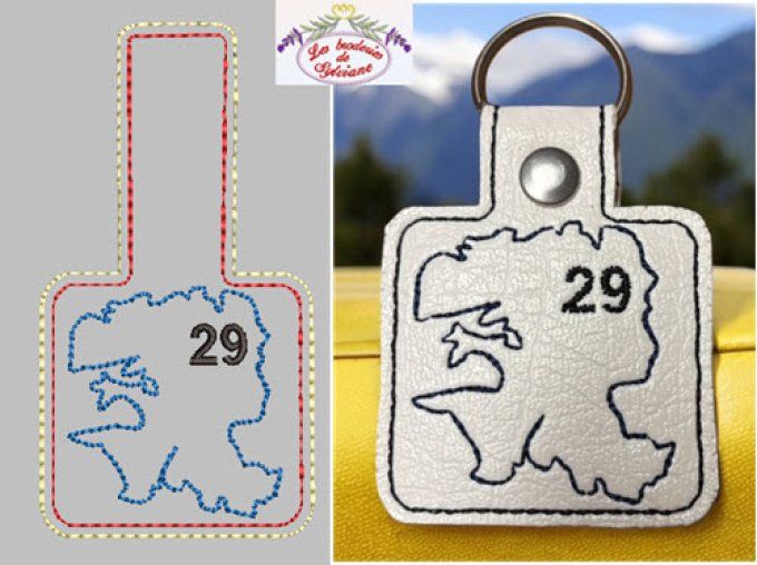 Le porte clé Bretagne le 29