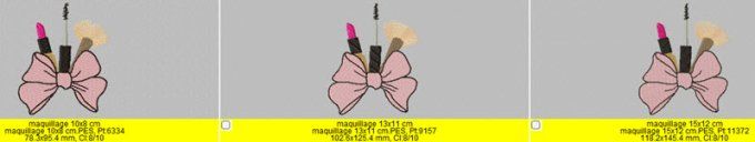 Le maquillage et son noeud