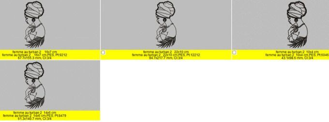 Femme avec son turban 2