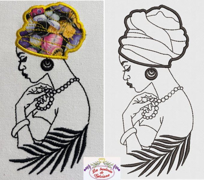 Femme avec son turban 2