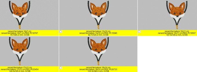 La fermeture Renard