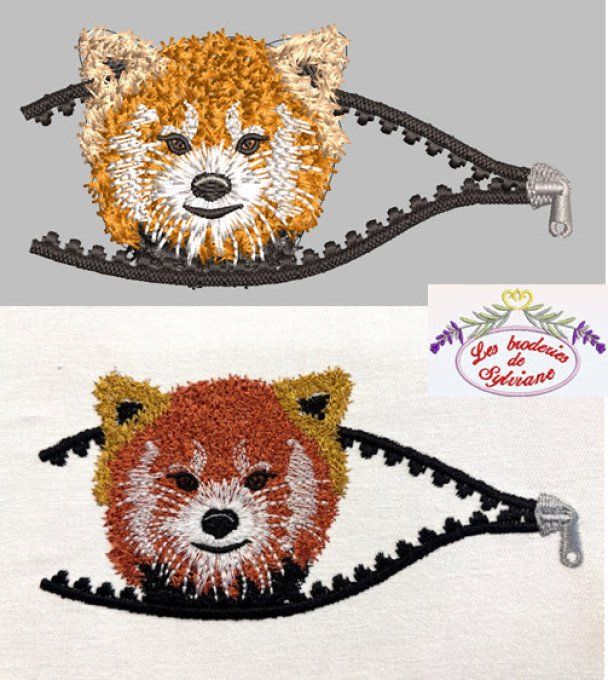 La fermeture Panda roux