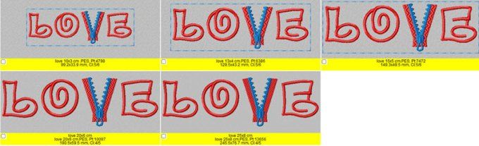 La fermeture LOVE