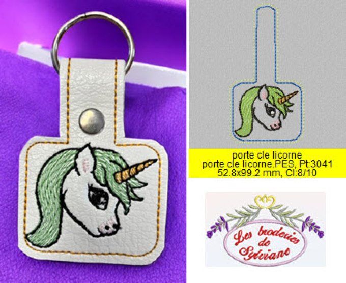 Le porte clé Licorne