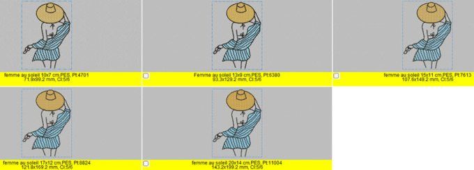 Femme au soleil