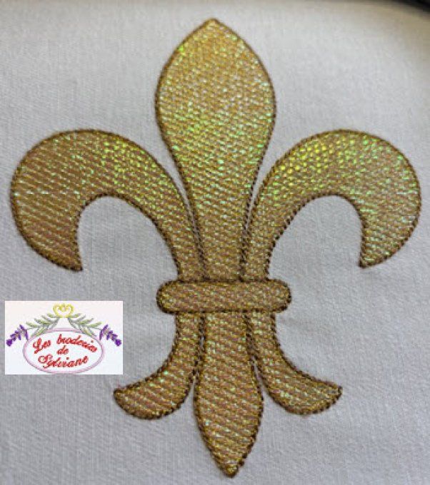 Fleur de Lys en mylar