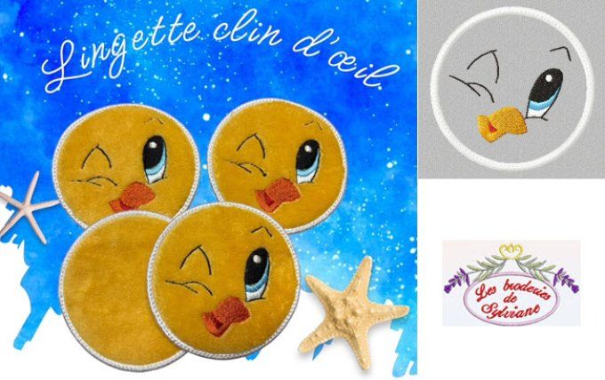 lingette clin d'oeil