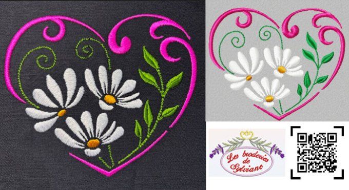 Coeur marguerite