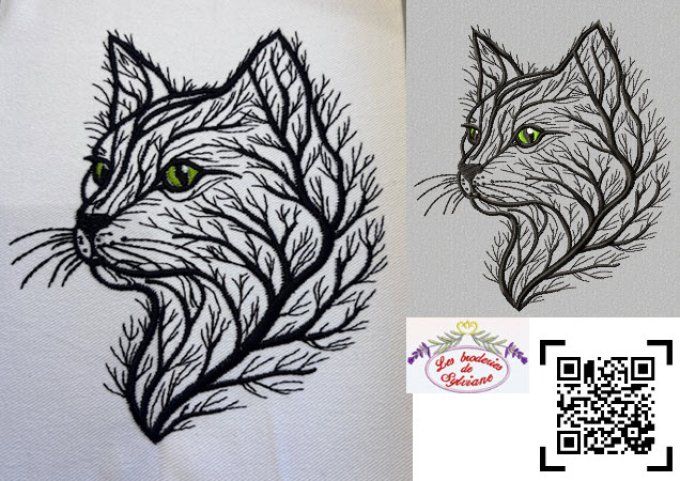 Ombre forestière le chat