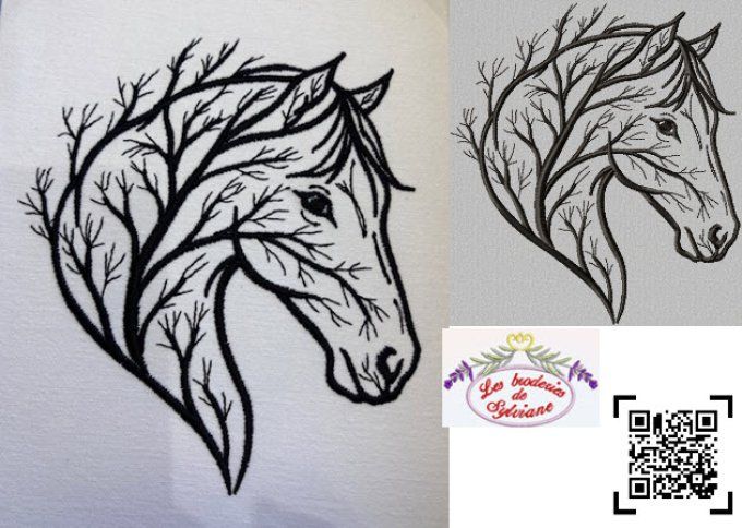 Ombre forestière le Cheval