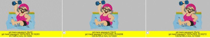 Gd mère aquagym