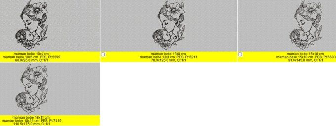 Maman et bébé