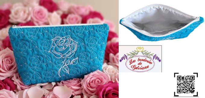 Matelassage de roses