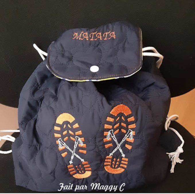 Empreinte marche Nordique