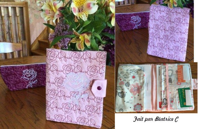 Matelassage de roses