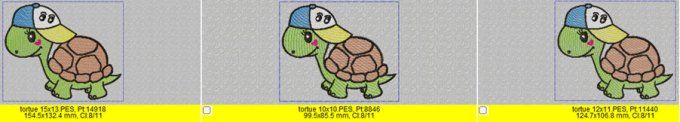 Tortue en mylar