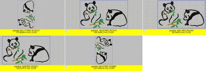 Les pandas